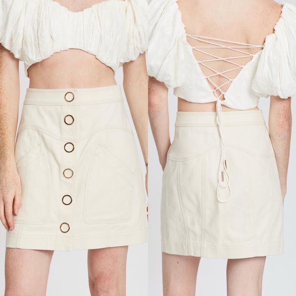 ACLER / Set of Ainsley Denim Jacket & Skirt - Picture 3 of 14